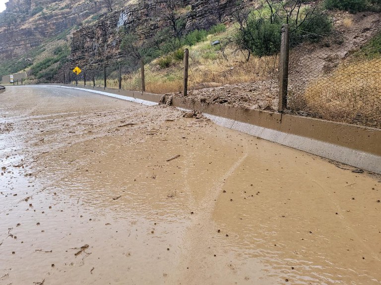Glenwood Canyon Mudslide 3 Image of Glenwood Canyon Mudslide