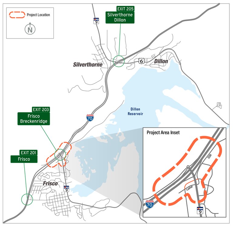 I-70 Exit 203 Project Area Map I-70 Exit 203 Project Area Map