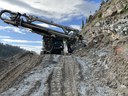 I-70 Floyd Hill Machine Drilling Soil Nails into Wall.jpg thumbnail image